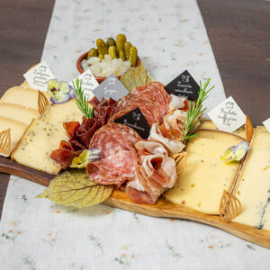 Raclette - assortiment in sneden